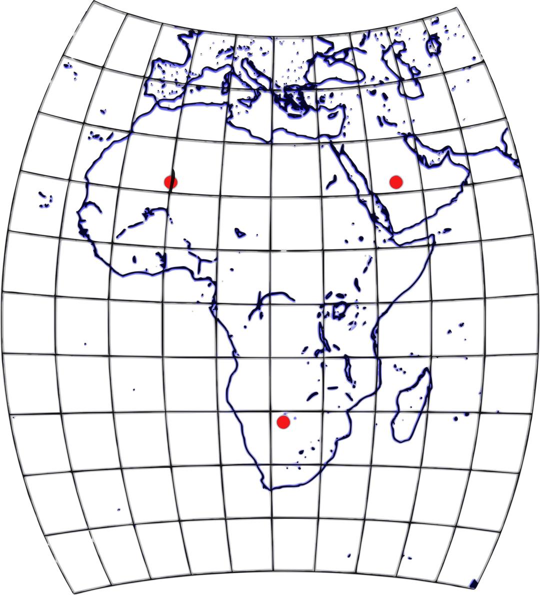 Africa Map png transparent