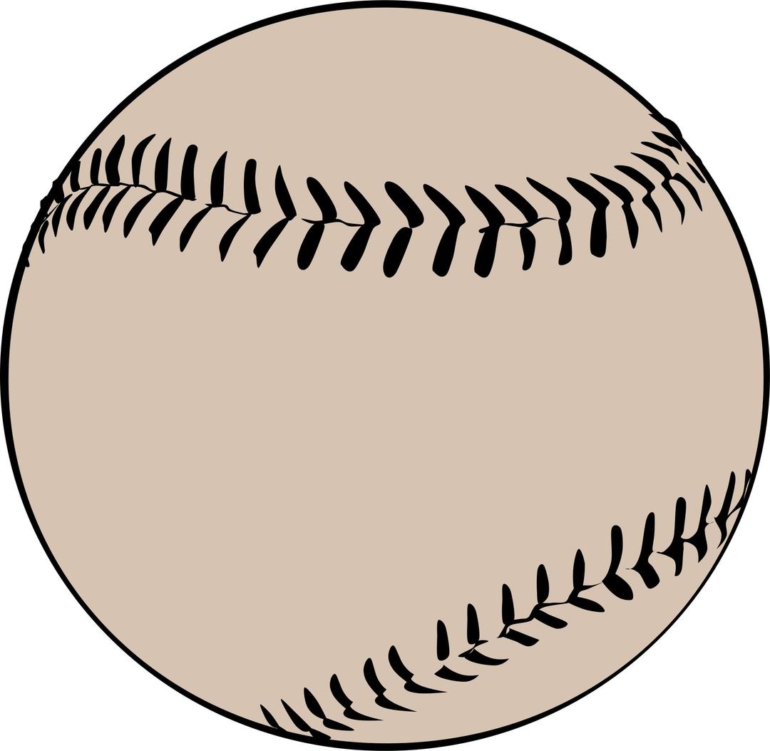 Baseball Offwhite png transparent