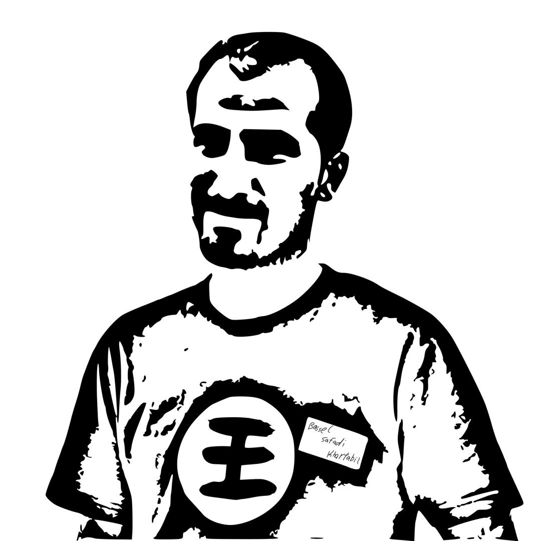 Bassel in Fabricatorz Shirt png transparent