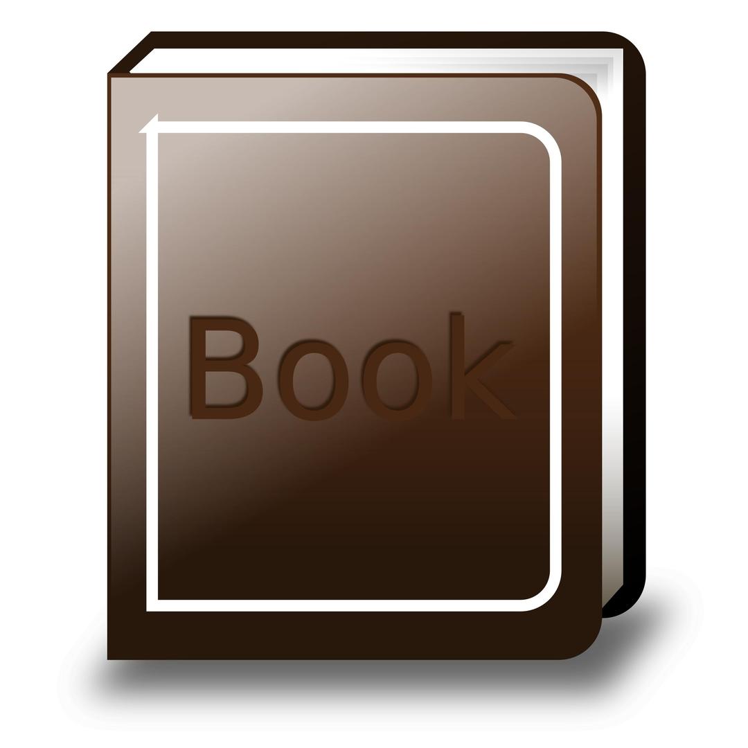 Brown Book png transparent