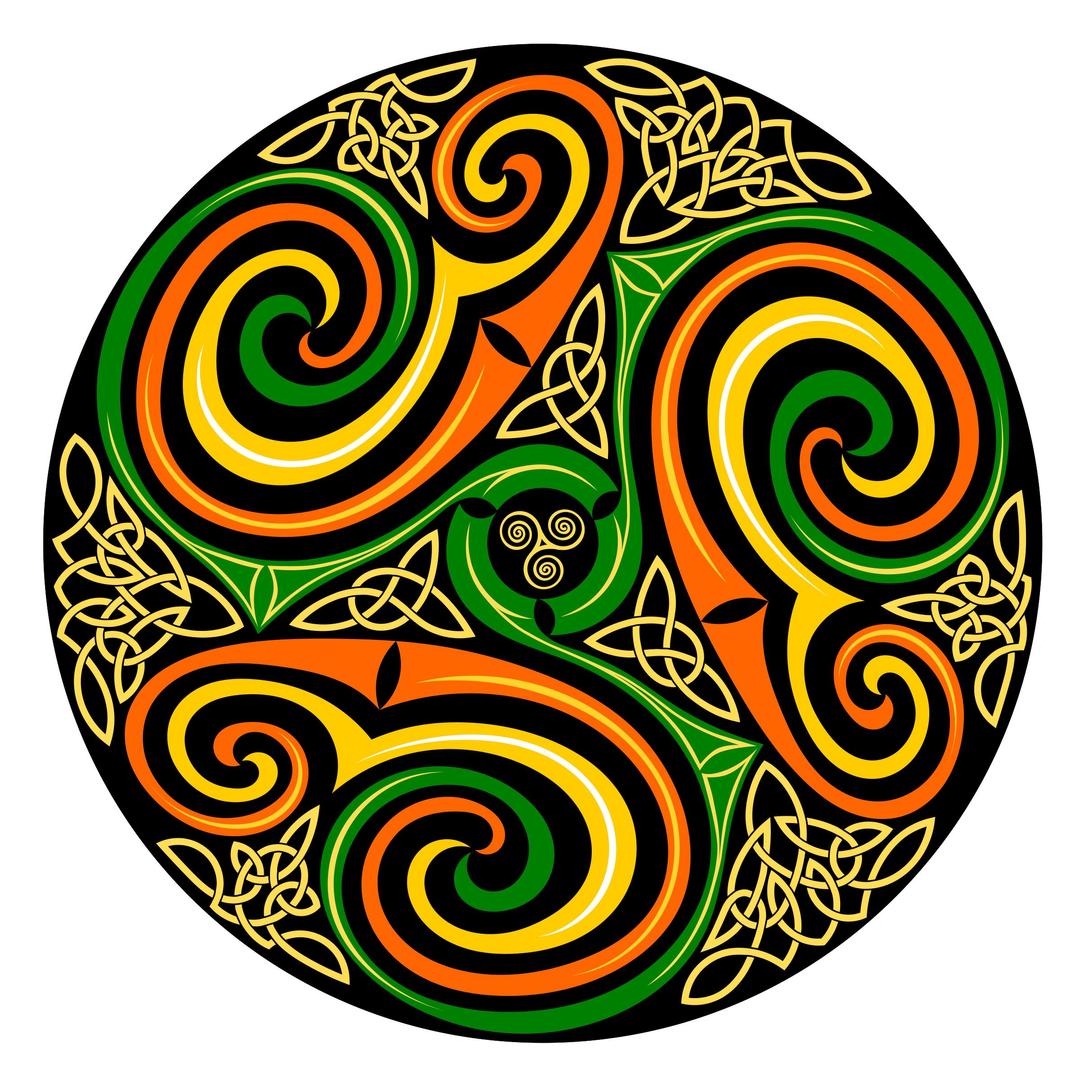 Celtic Spiral png transparent