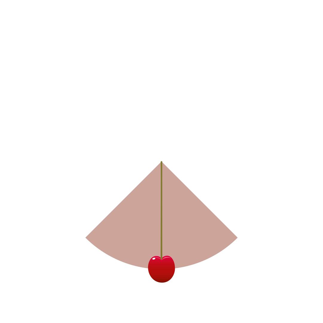 Cherry pendulum png transparent