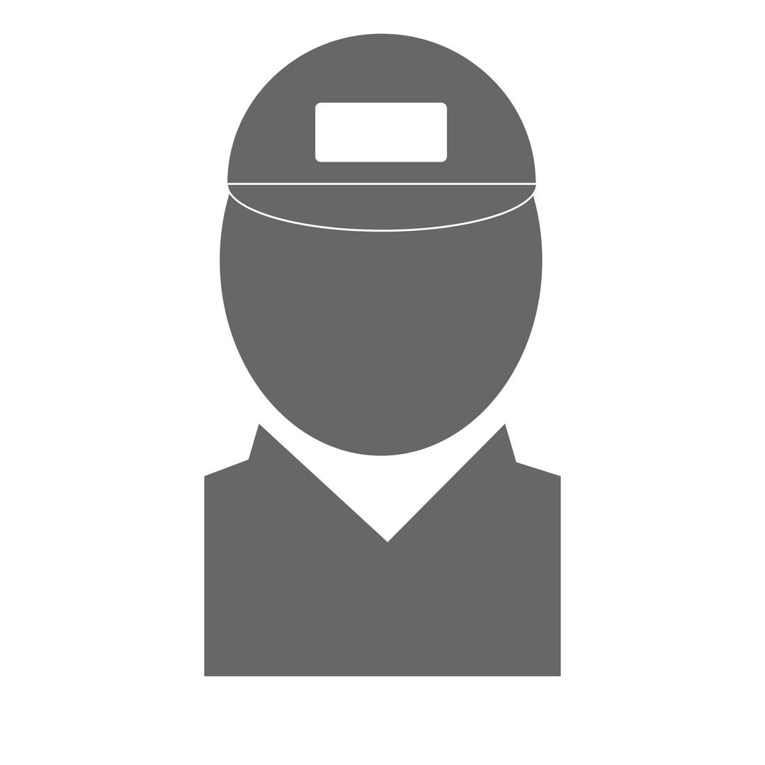Technician - grey on white png transparent