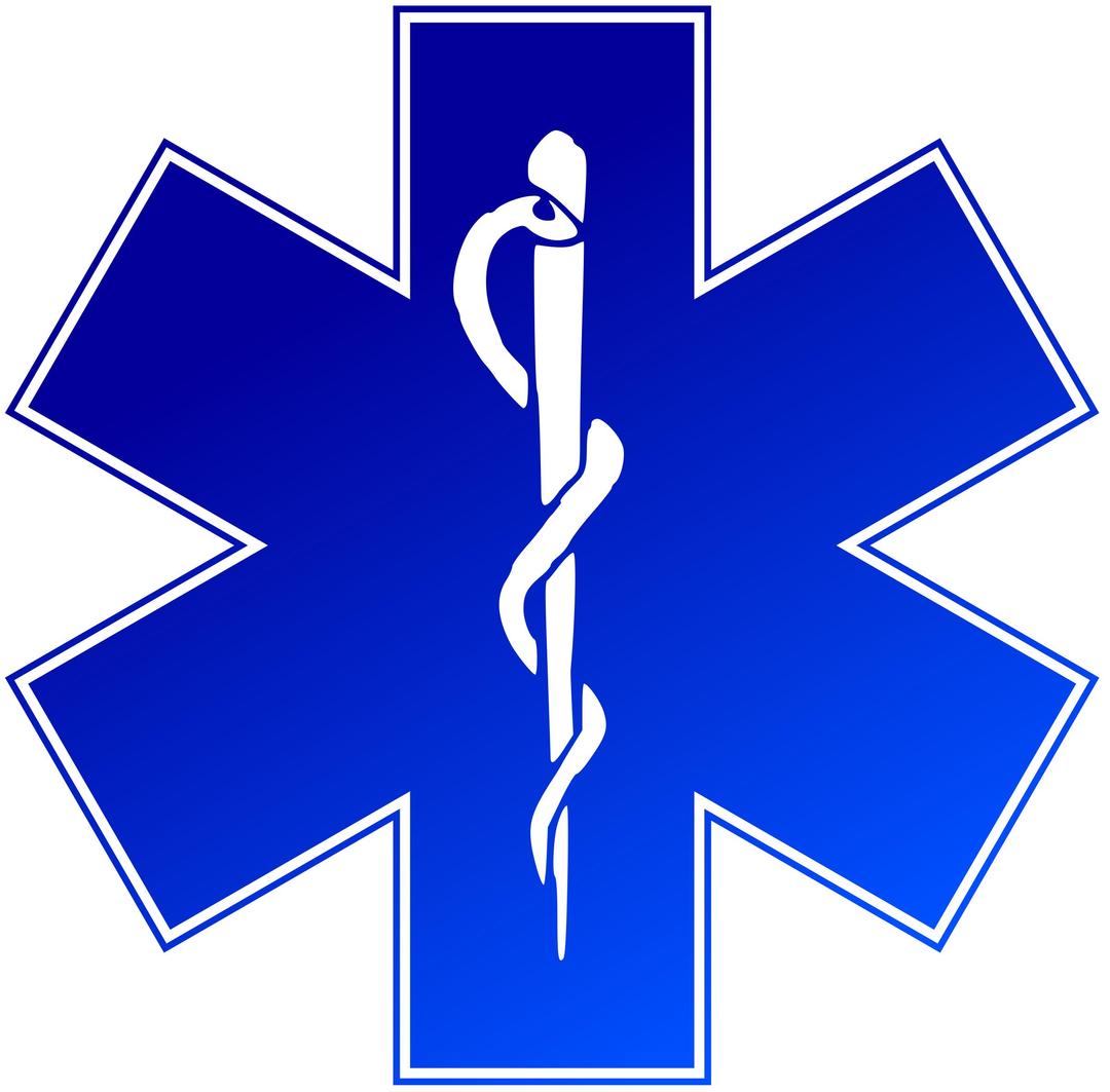 EMS (emergency medical service) logo png transparent