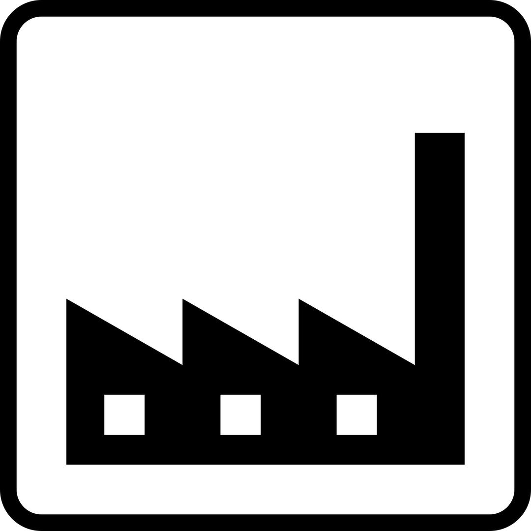factory icon png transparent