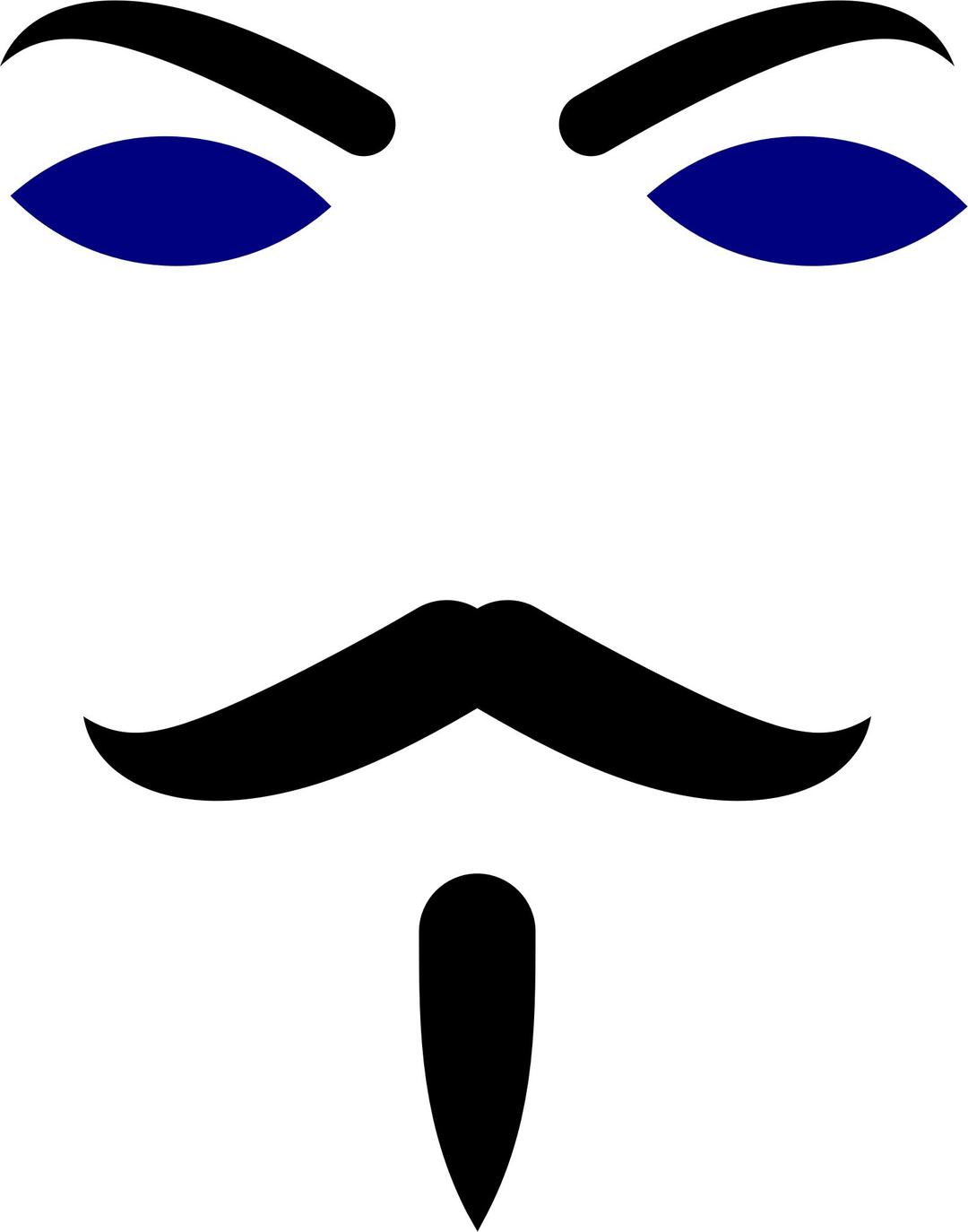 Guy Fawkes png transparent