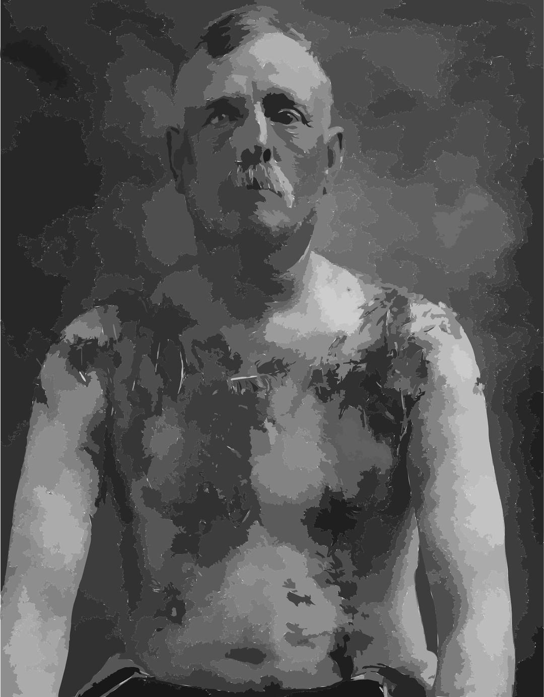 John Meintz, punished during World War I - NARA - 283633 - restored png transparent