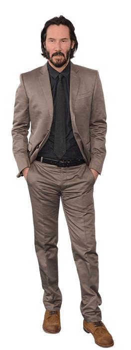 Keanu Reeves Brown Suit png transparent