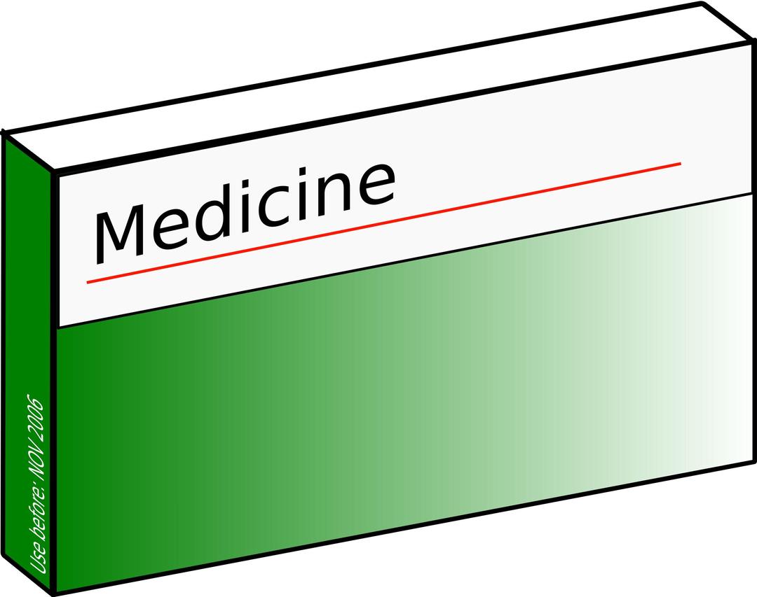Pharmaceutical carton png transparent