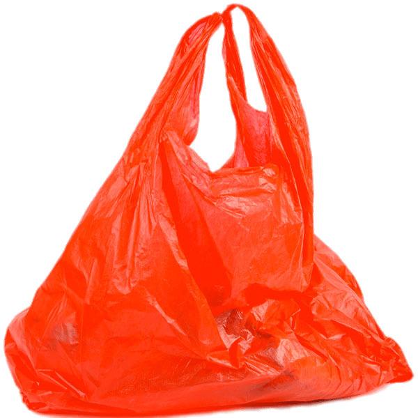 Plastic Bag Red png transparent