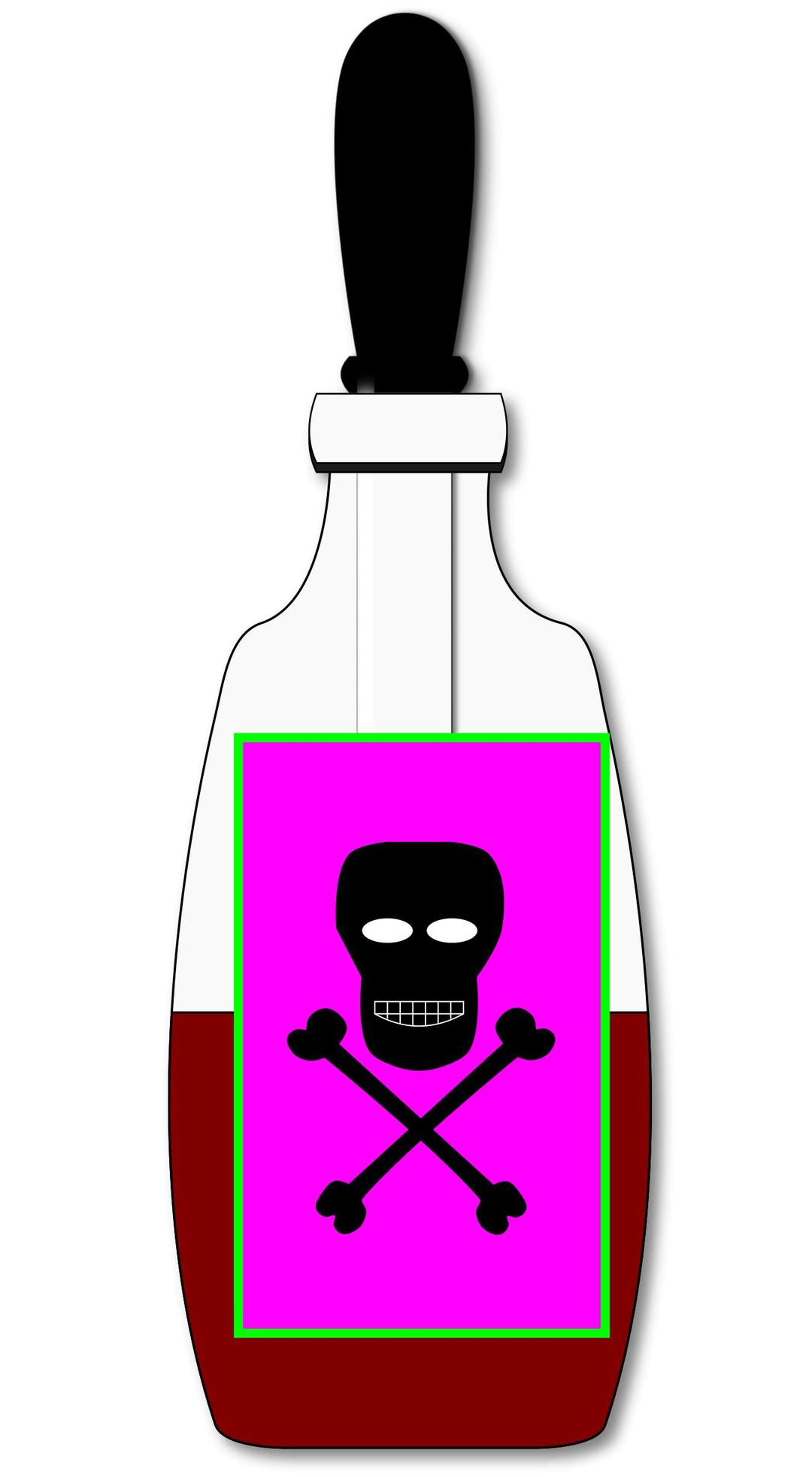 Poison Vial (closed) png transparent