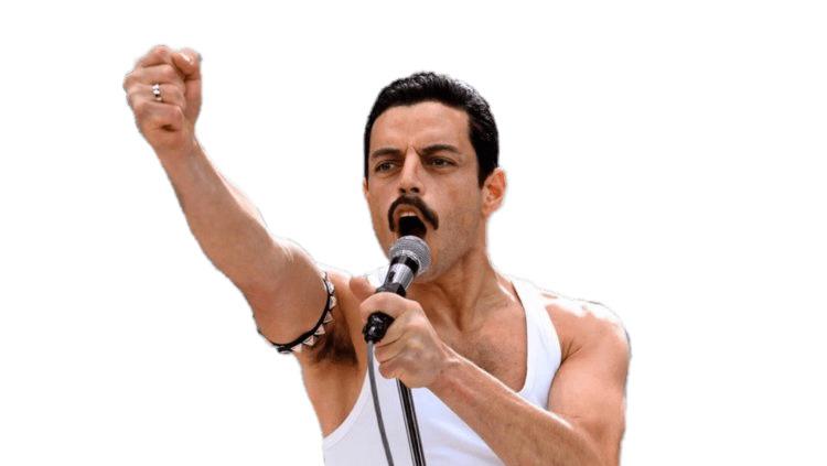 Rami Malek As Freddie Mercury png transparent