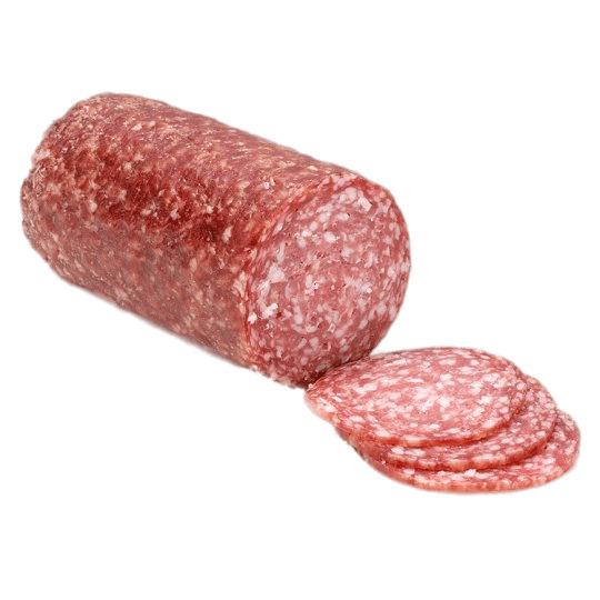 Salami Roll and 3 Slices png transparent
