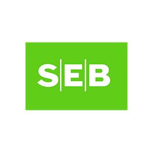 SEB Bank Green Square Logo png transparent