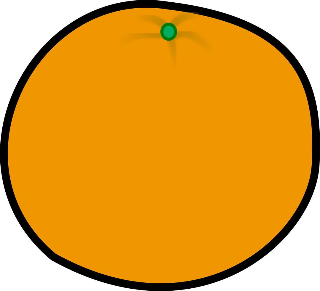Simple orange png transparent