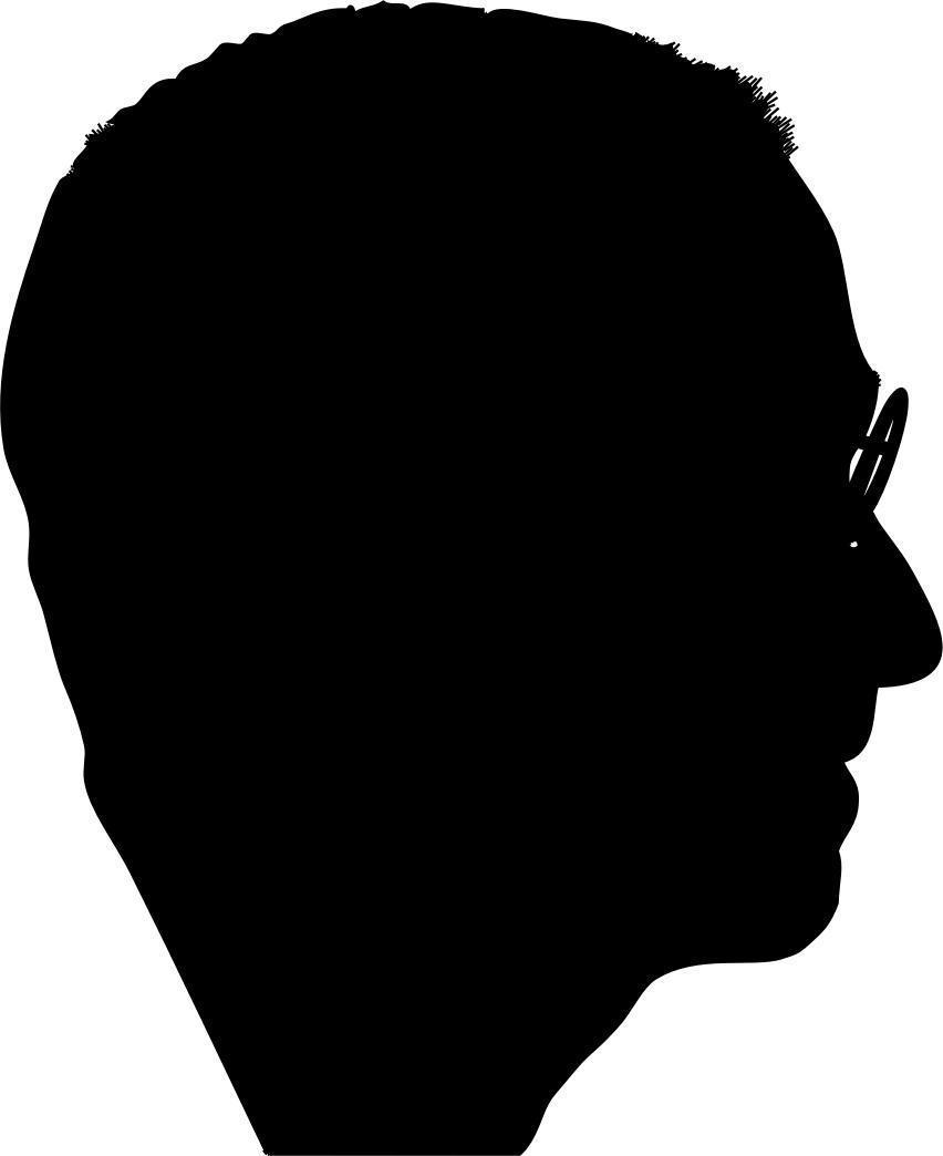 Steve Jobs Silhouette png transparent