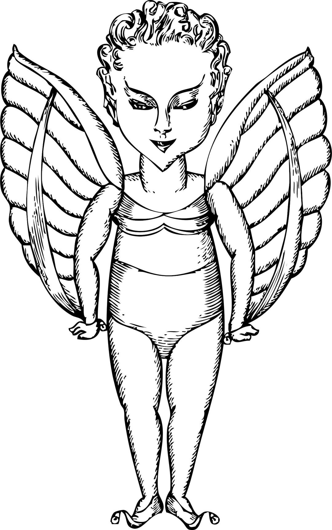 winged one png transparent