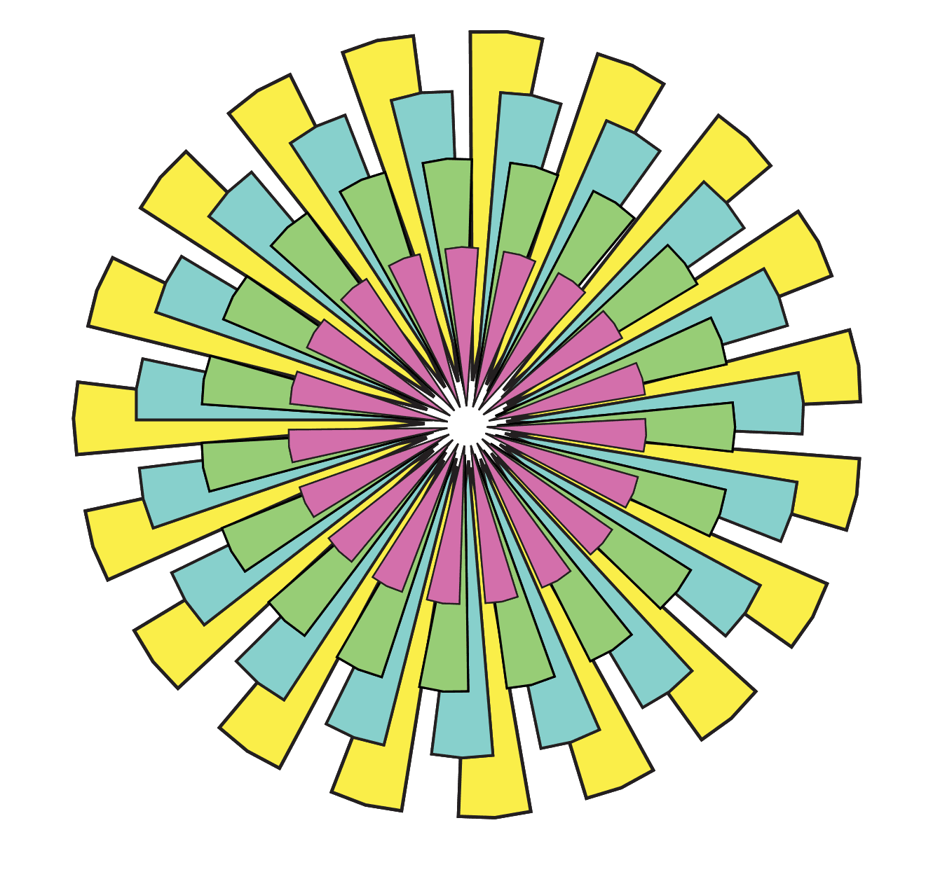 Abstract Colorful Flower Cliparts icons png preview