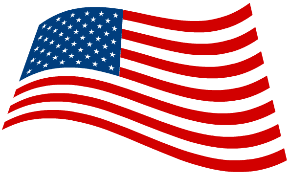 American Flag Wawing icons png preview