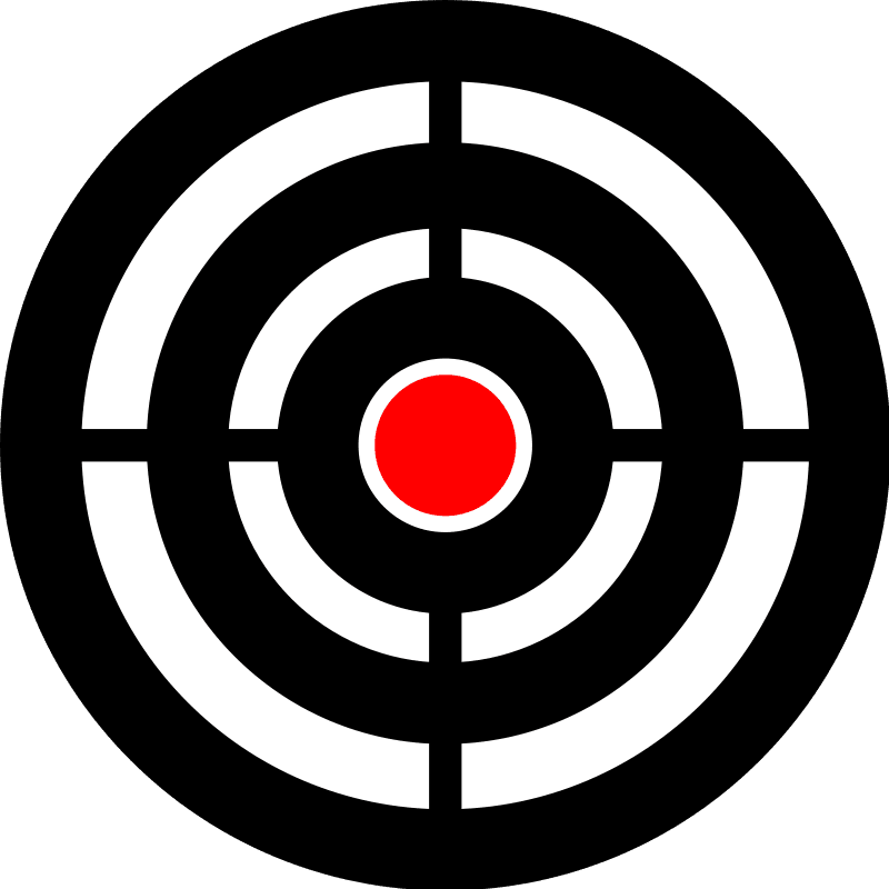 Art Target Red dot icon icons png preview