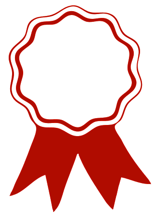 Badge Red Award Ribbon icons png preview