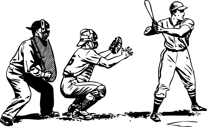 Baseball Player Drawing icons png preview