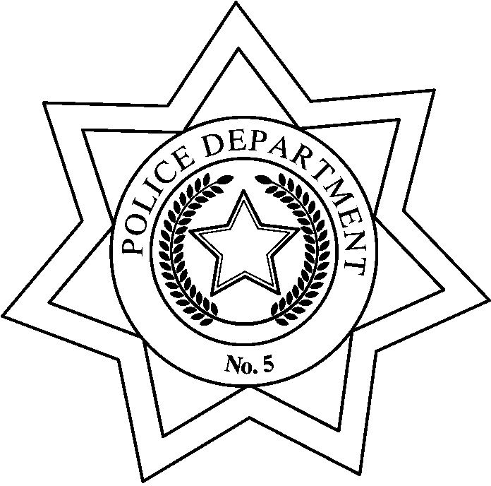 Blank Badge Police Department icons png preview