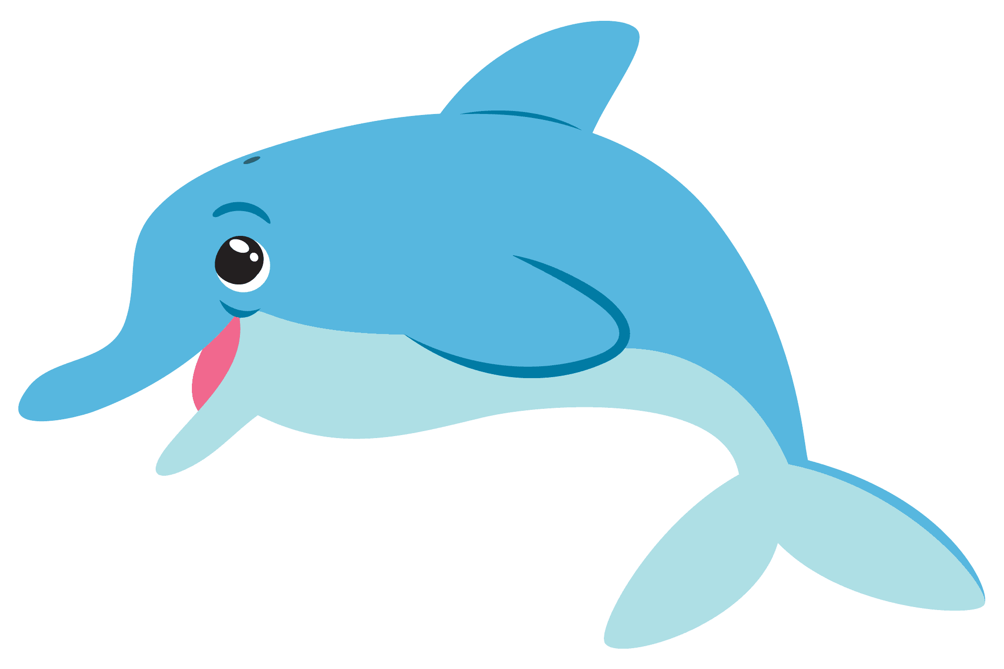 Blue dolphin clipart icons png preview