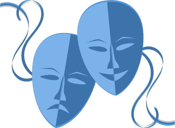 Blue masks face clipart icons png preview