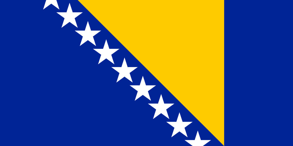 Bosnia and Herzegovina Flag icons png preview