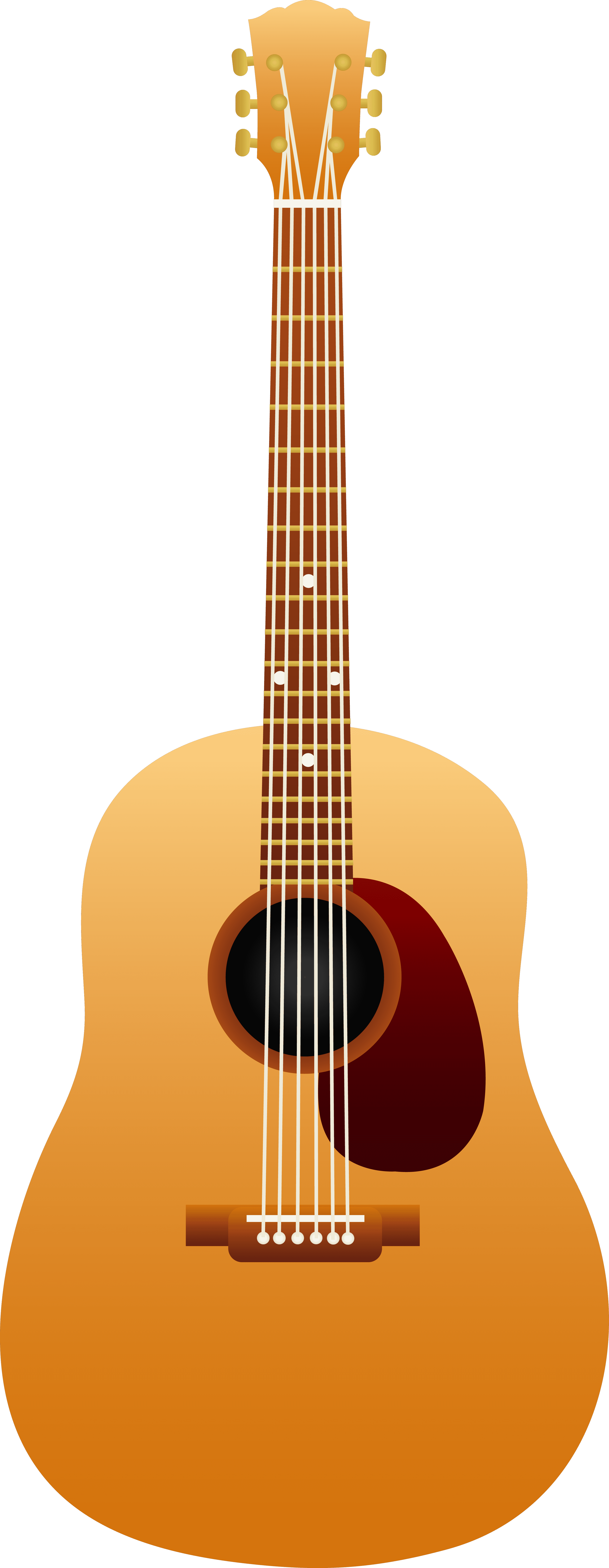 Brown Acoustic Guitars Png icons png preview