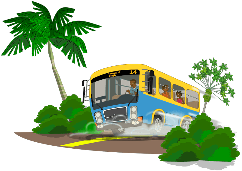 Bus Transportation Nature vector png icons png preview