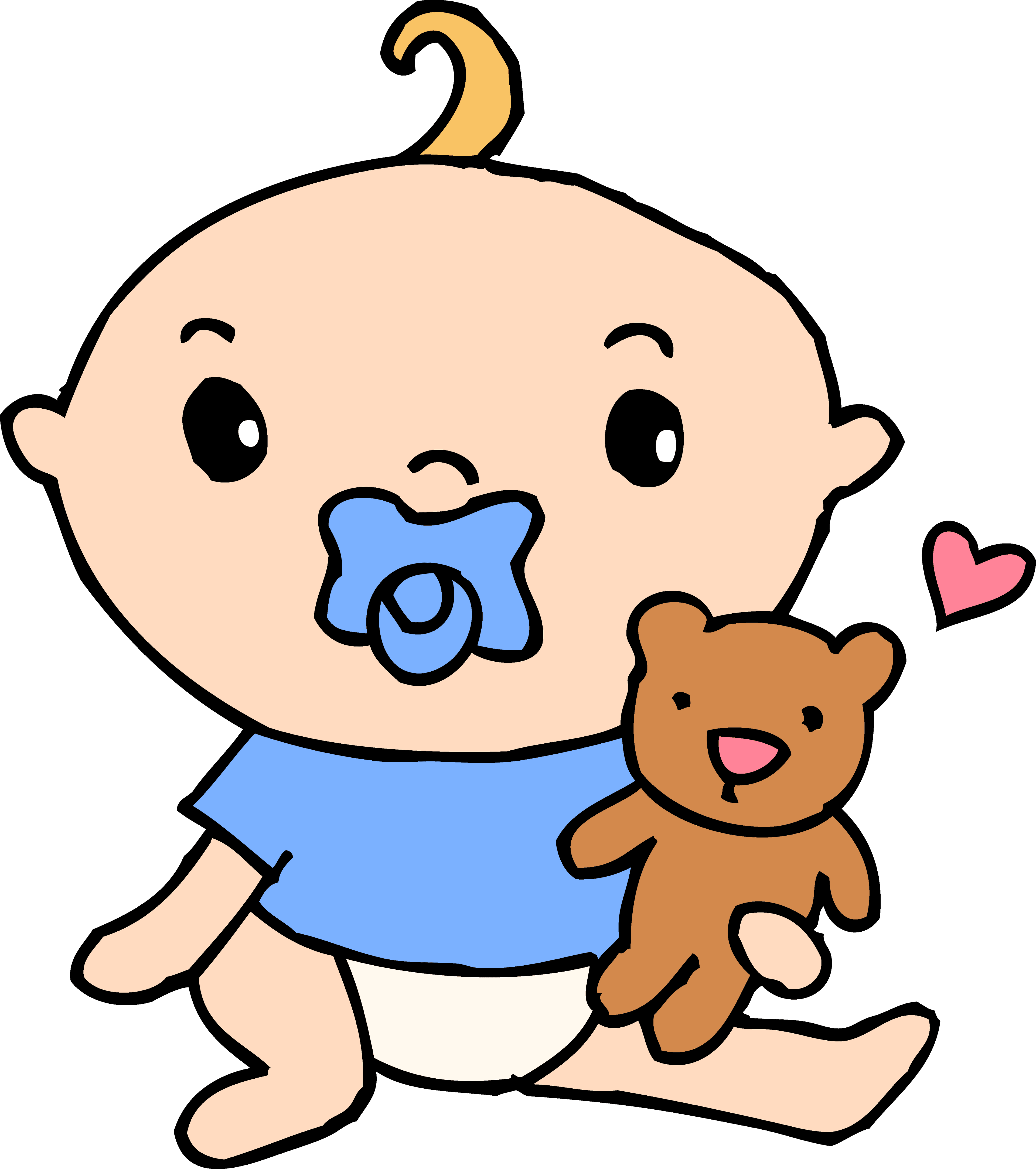 Cartoon Baby Pacifier Teddy Clip art icons png preview