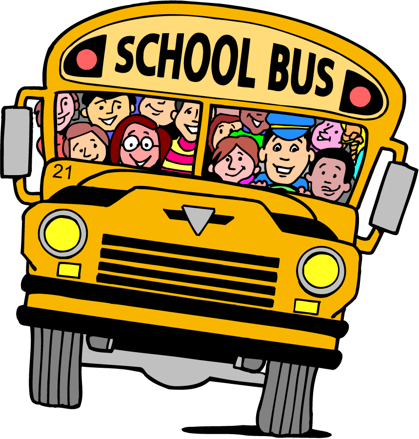 Cartoon College School Bus clip art icons png preview