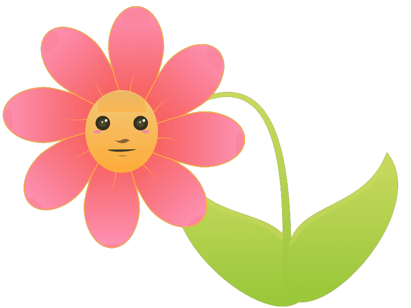 Cartoon Pink Flower Cliparts icons png preview