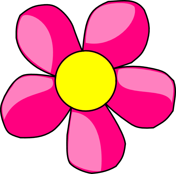 Cartoon Pink Flower icons png preview