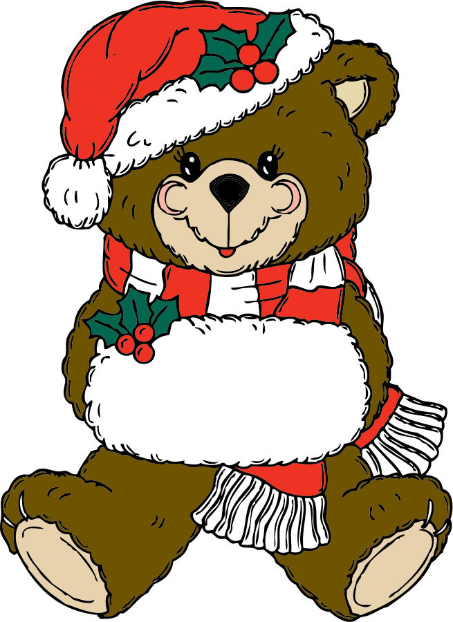 Christmas Teddy Bear icons png preview