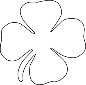 Clover leaf outline icons png preview