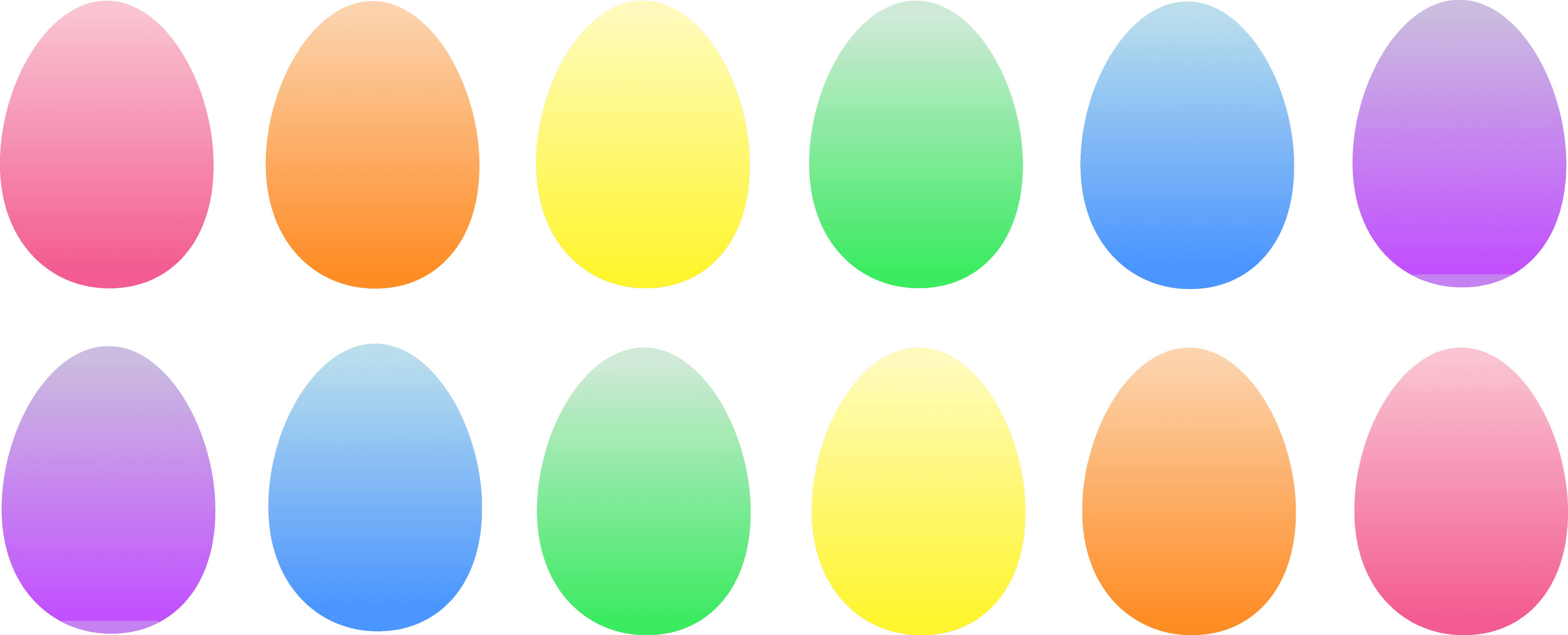 Colorful Easter Eggs Background icons png preview