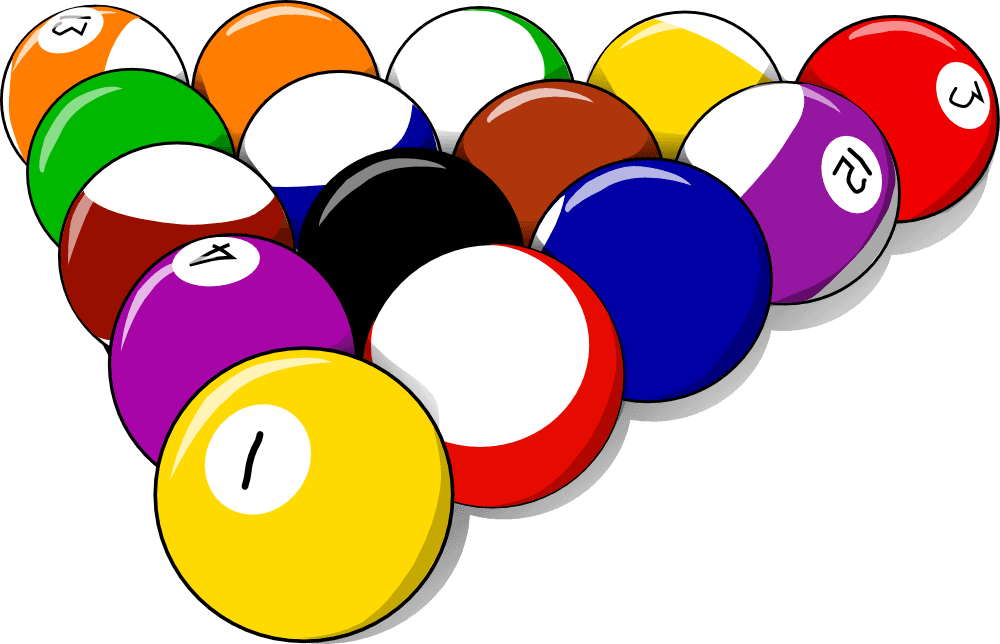 Colorful Pool Balls Icon icons png preview