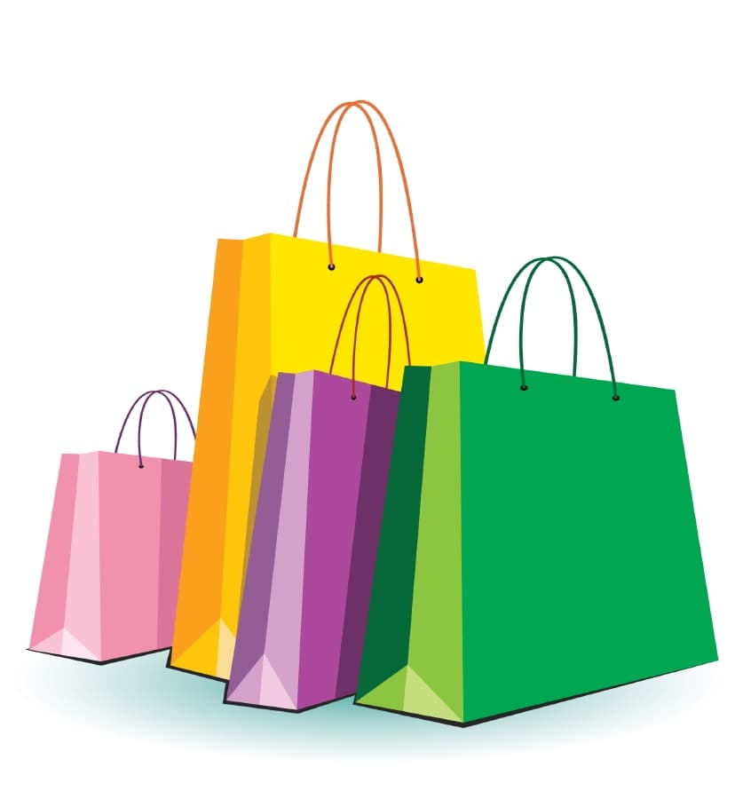 Colorful Shopping Bags Icon icons png preview