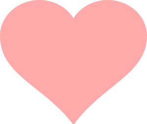 Coral pink heart icon icons png preview