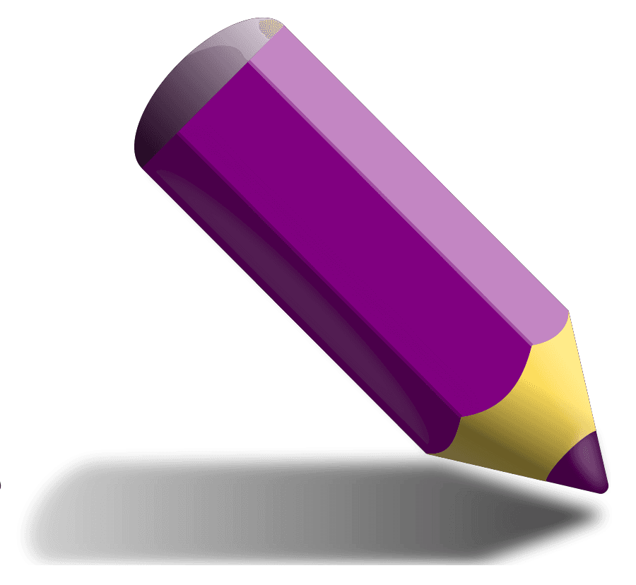 Crayon Purple Pencil icons png preview