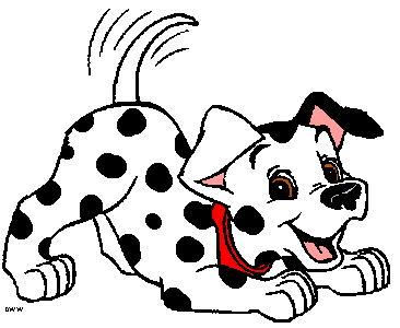 Dalmatian Laying Cartoon icons png preview