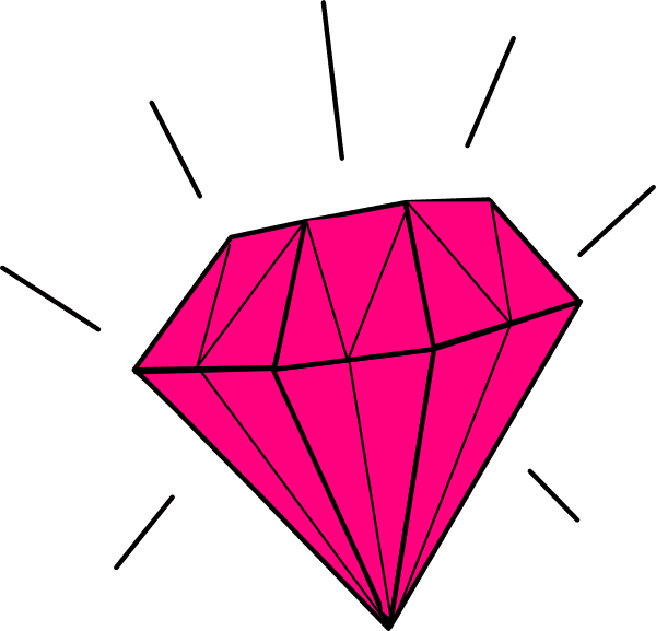 Diamond Pink icon icons png preview