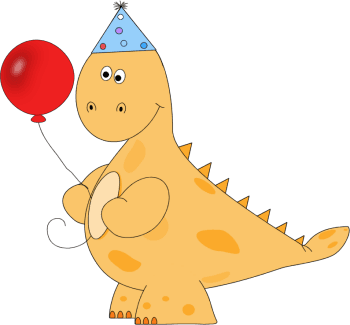 Dinosaur Birthday Cartoon icons png preview