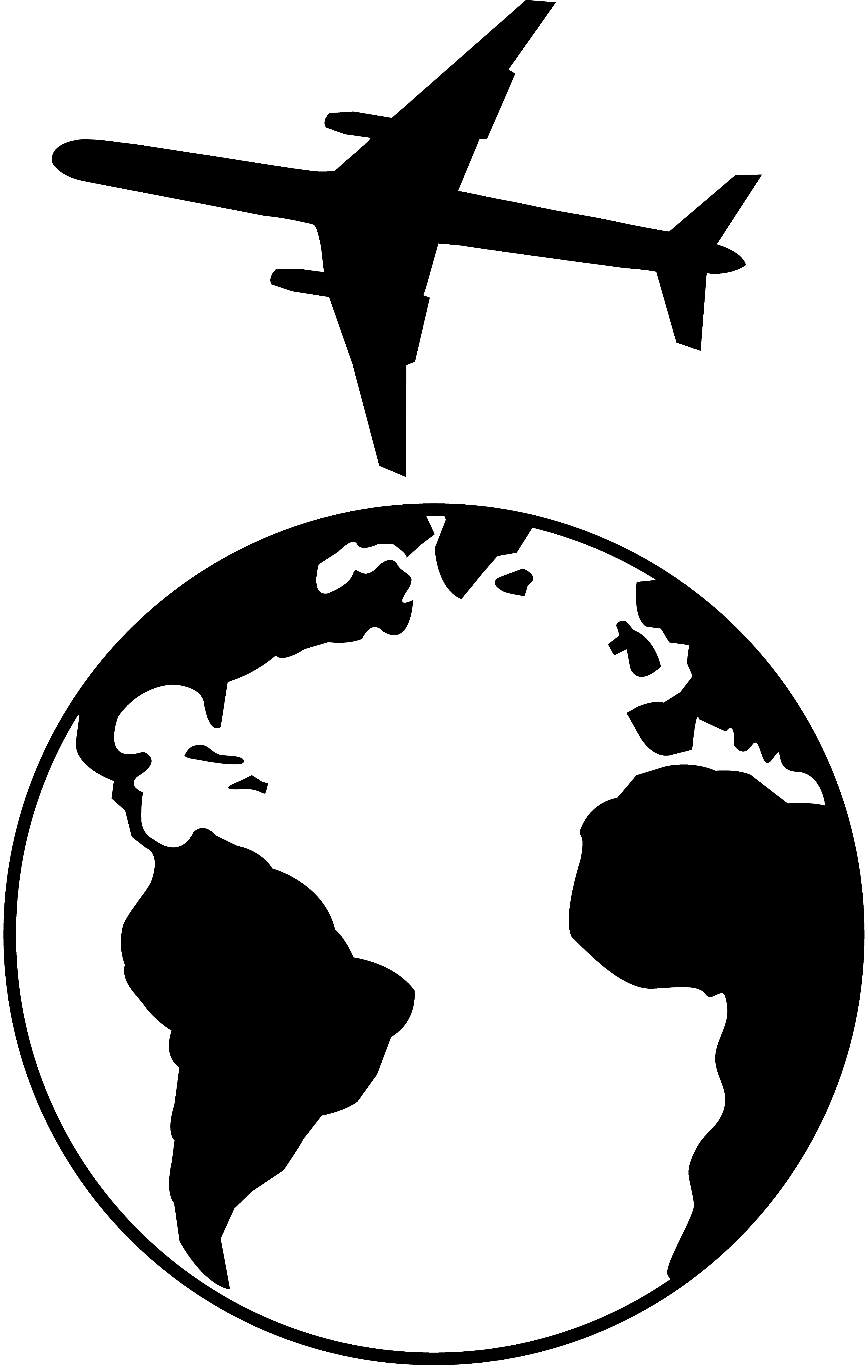 Earth Travel Uncolored icons png preview