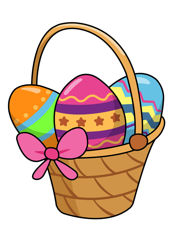 Easter Eggs Basket Icon icons png preview