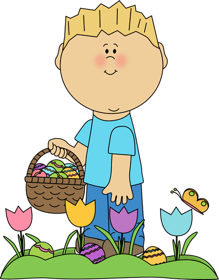 Easter Flowers Child Cartoon icons png preview