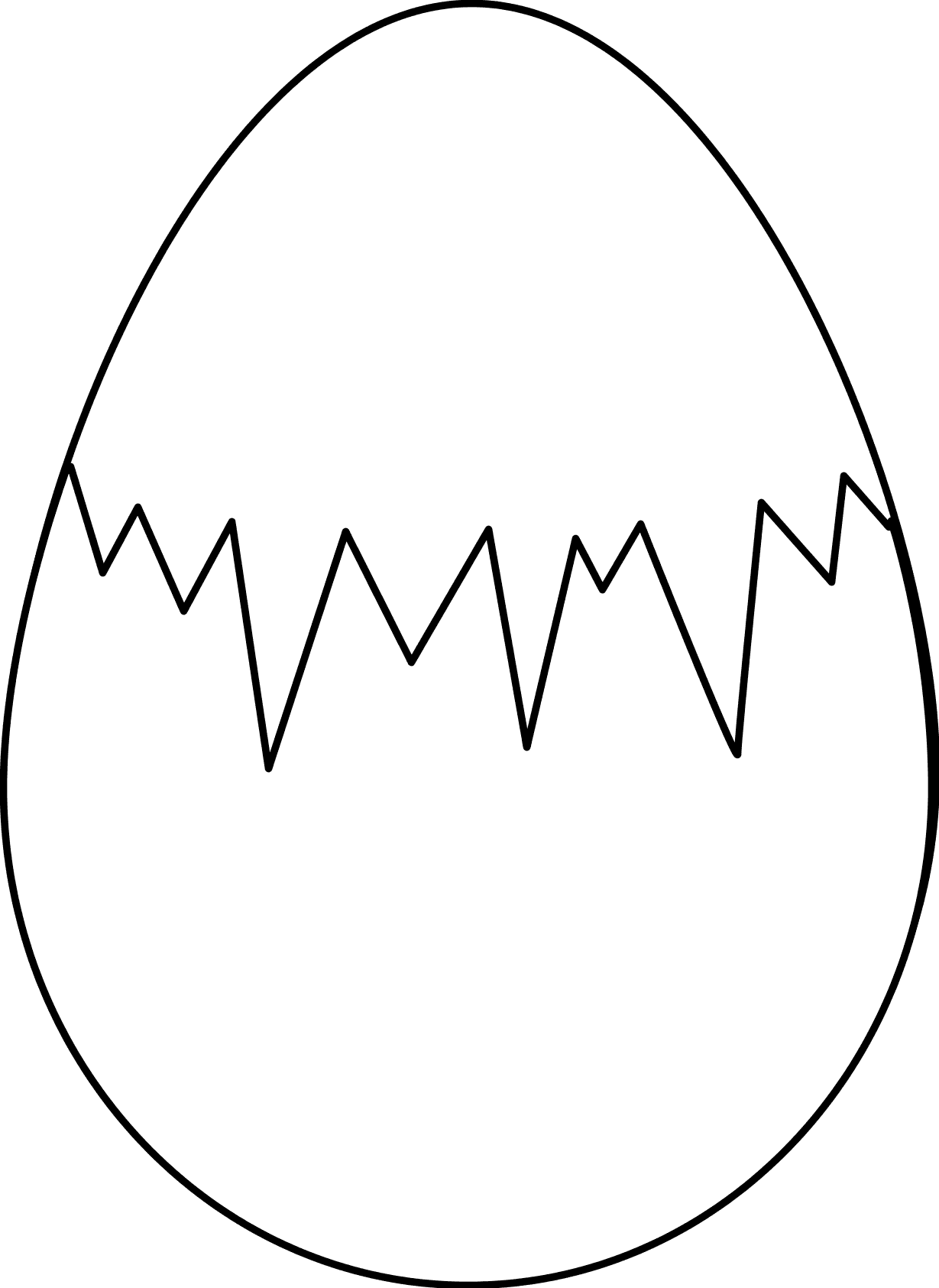 Egg Drawing Outline icons png preview